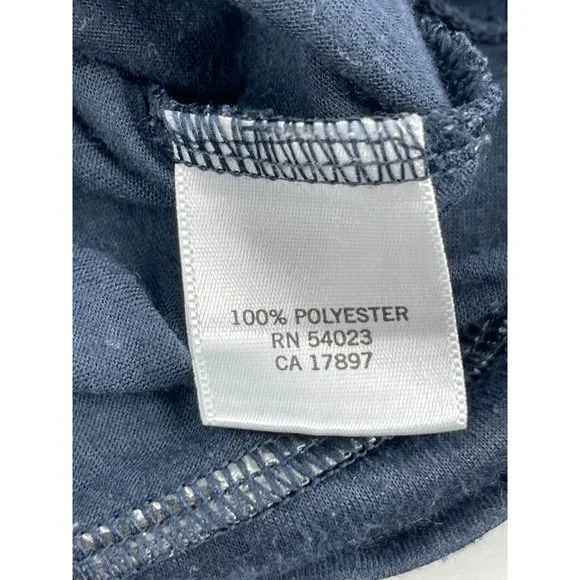 Banana Republic Women's Navy Blue Long Sleeve Wrap Top Shirt Size XS - Picture 6 of 10